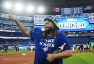 Vadimir Guerrero Jr. is on the MLB The Show 24 cover.